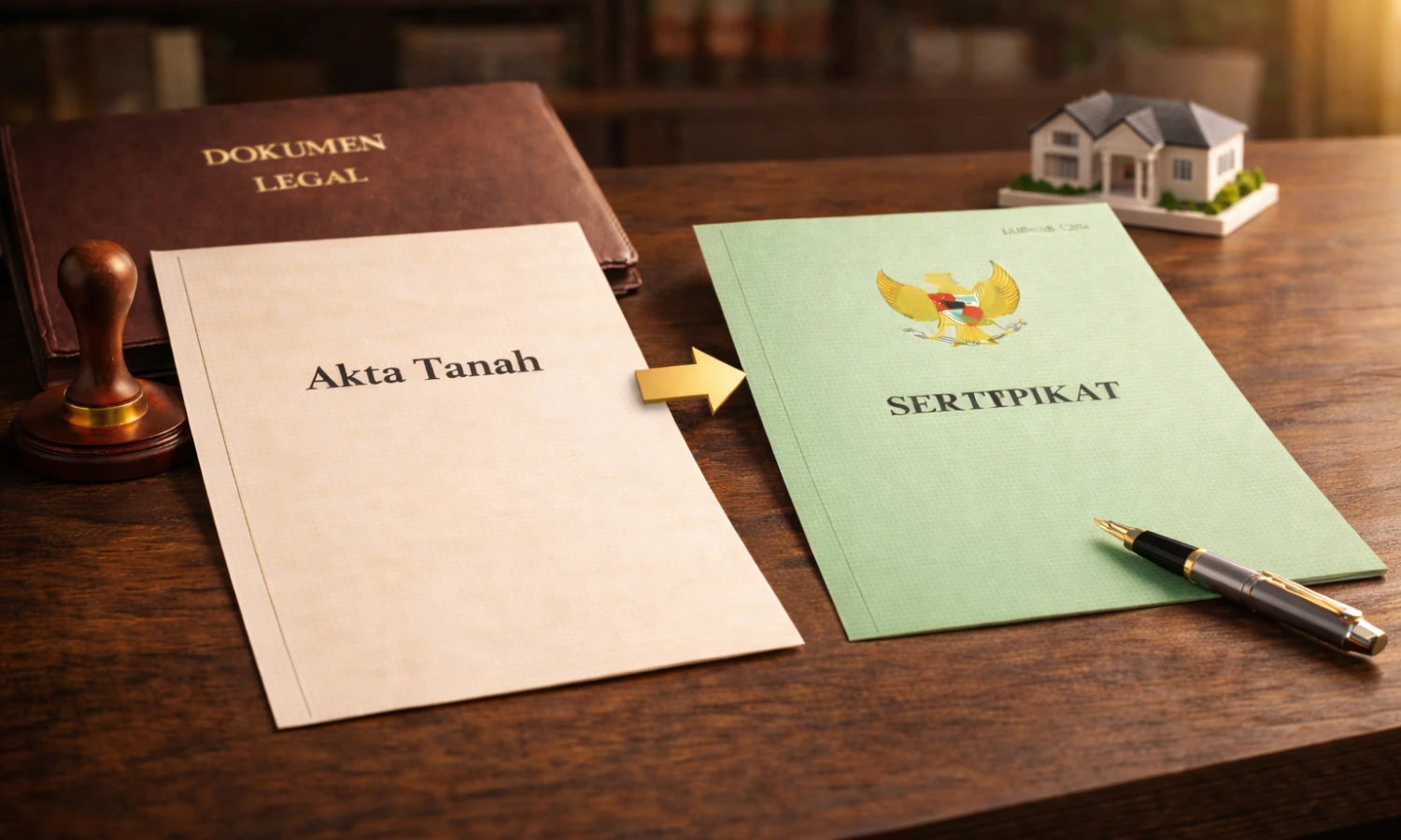 Sertifikasi (Konversi Akta Menjadi Sertipikat) di Wanaherang Gunung Putri Kabupaten Bogor